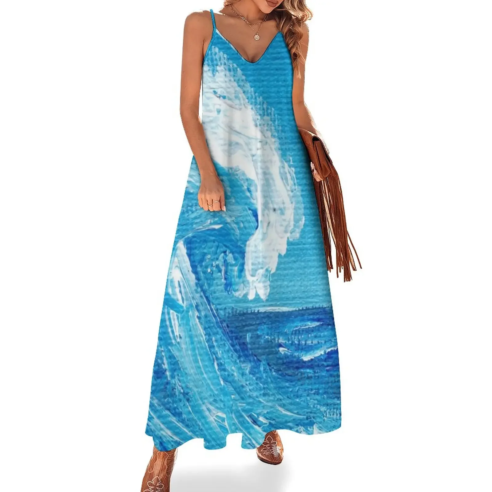 Wave Sleeveless Dress clothes luxury evening dress woman for wedding Elegant gowns luxury women's party dress evening prom
Wave Sleeveless Dress clothes luxury evening dress woman for wedding Elegant gowns luxury women's party dress evening prom