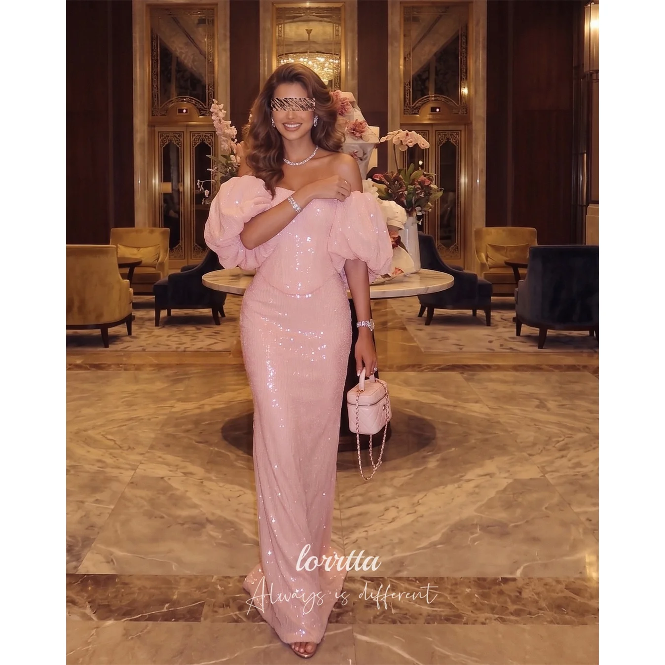 Lorrtta Sequin Off The Shoulder Pink Mermaid Evening Dress 2026 Prom Dress Formal Sequined Elegant Ladies Custom Made 2026 New
Lorrtta Sequin Off The Shoulder Pink Mermaid Evening Dress 2026 Prom Dress Formal Sequined Elegant Ladies Custom Made 2026 New
