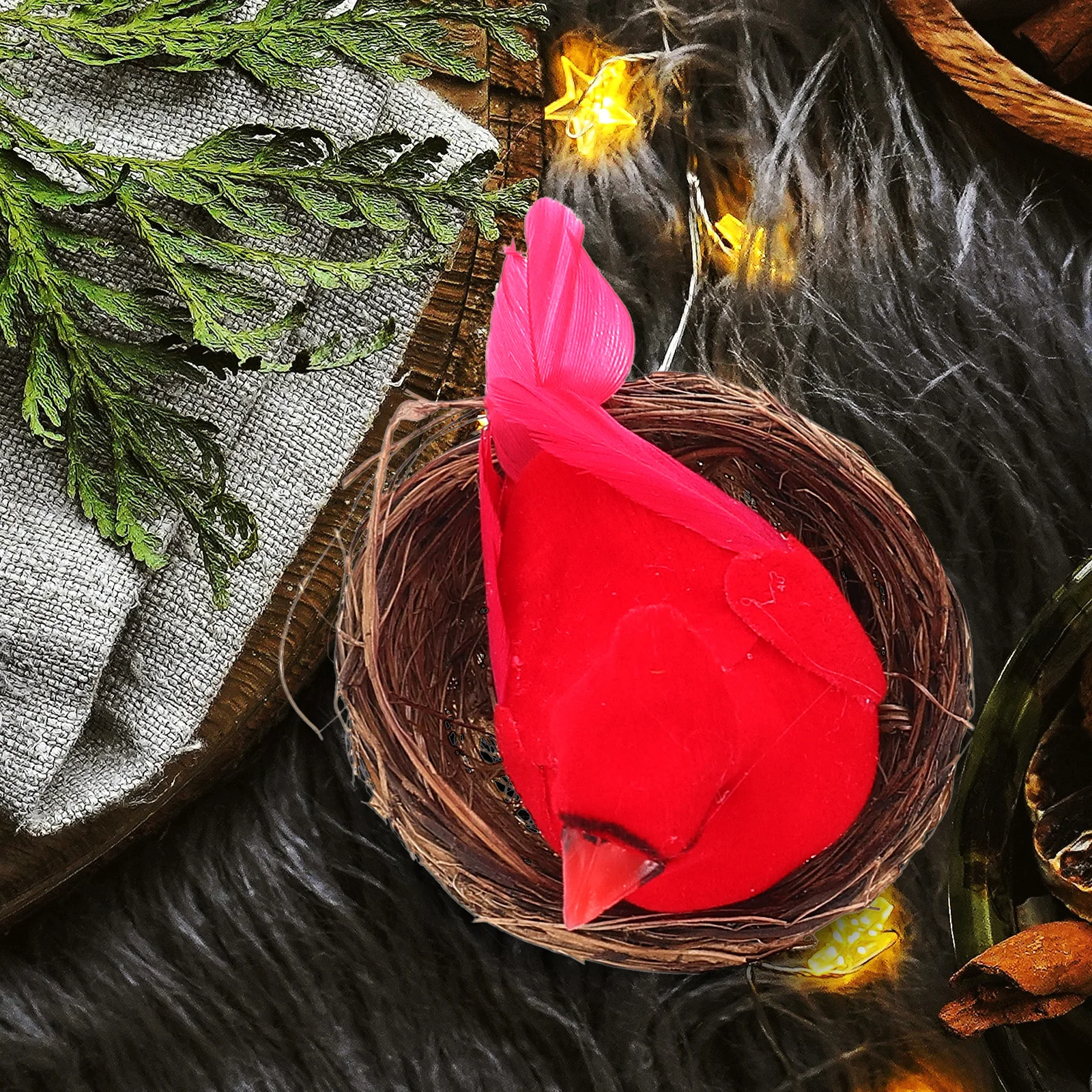 Cardinal Bird Ornaments Christmas Birds Garden Decor Fake Faux Realistic Decorations 
Cardinal Bird Ornaments Christmas Birds Garden Decor Fake Faux Realistic Decorations