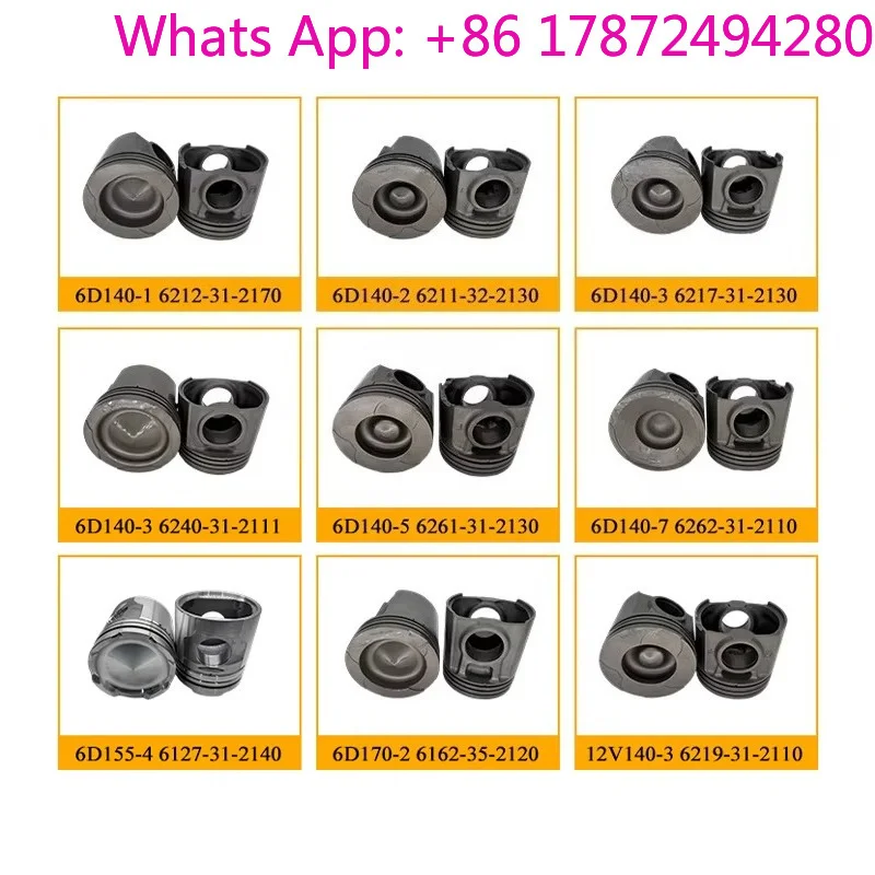 Support Machinery Engine Piston Set 6D140-3 6240-31-2111
Support Machinery Engine Piston Set 6D140-3 6240-31-2111