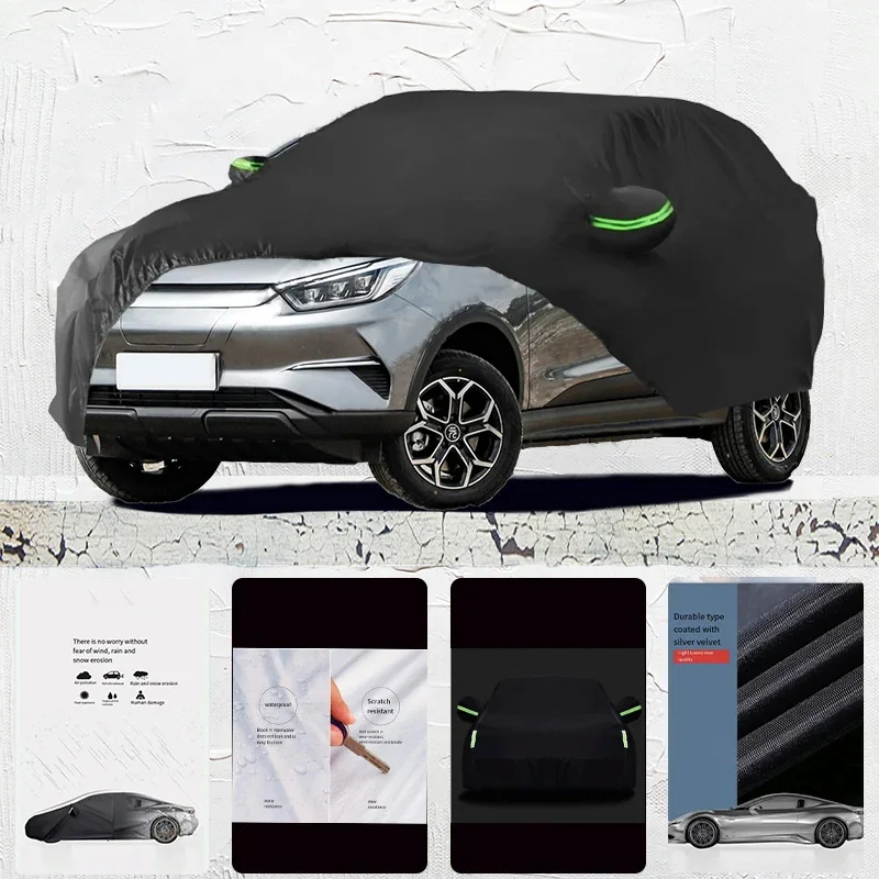 For BYD-Yuan-pro Auto Anti snow Anti dust Anti-uv Anti peeling paint And Anti Rainwater 210t car cover Car cover protection
For BYD-Yuan-pro Auto Anti snow Anti dust Anti-uv Anti peeling paint And Anti Rainwater 210t car cover Car cover protection