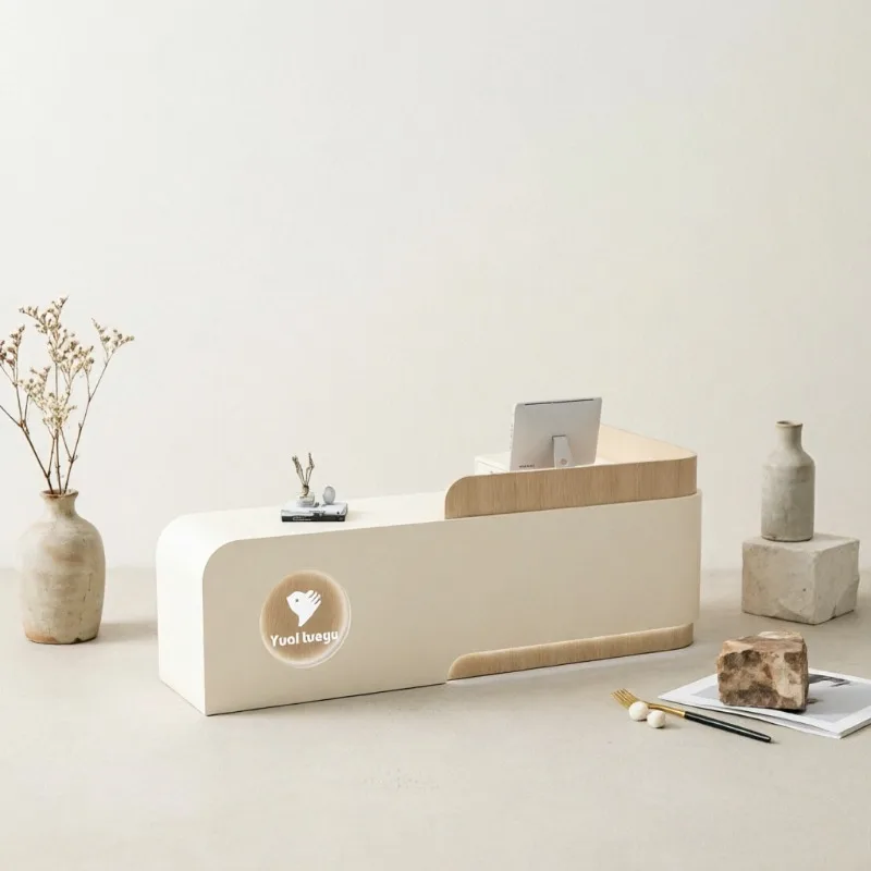 Business Beige Reception Desks Aesthetic Storage Luxury Beauty Reception Counter Office Front Desk Rezeptionstheke Furniture
Business Beige Reception Desks Aesthetic Storage Luxury Beauty Reception Counter Office Front Desk Rezeptionstheke Furniture