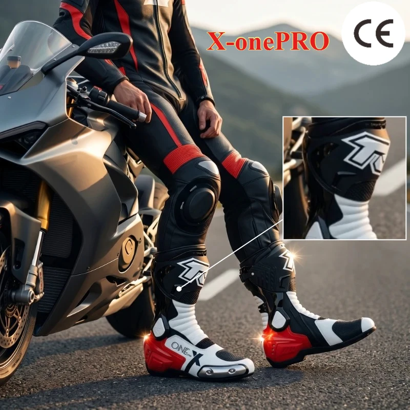 X-onePRO Waterproof Motorcycle Boots Non-slip Windproof Men Motocross Boots Professional Protective Racing Off-road Shoes
X-onePRO Waterproof Motorcycle Boots Non-slip Windproof Men Motocross Boots Professional Protective Racing Off-road Shoes