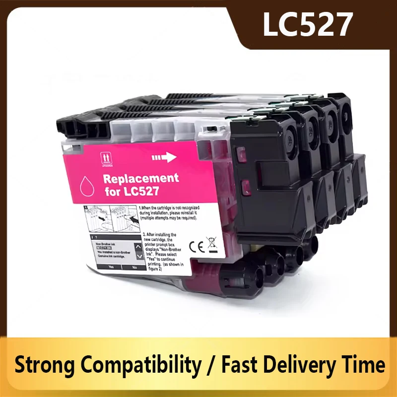 LC527 LC-527 Совместимый картридж для принтера Brother MFC-J4350DW MFC-J4550DW
LC527 LC-527 Совместимый картридж для принтера Brother MFC-J4350DW MFC-J4550DW