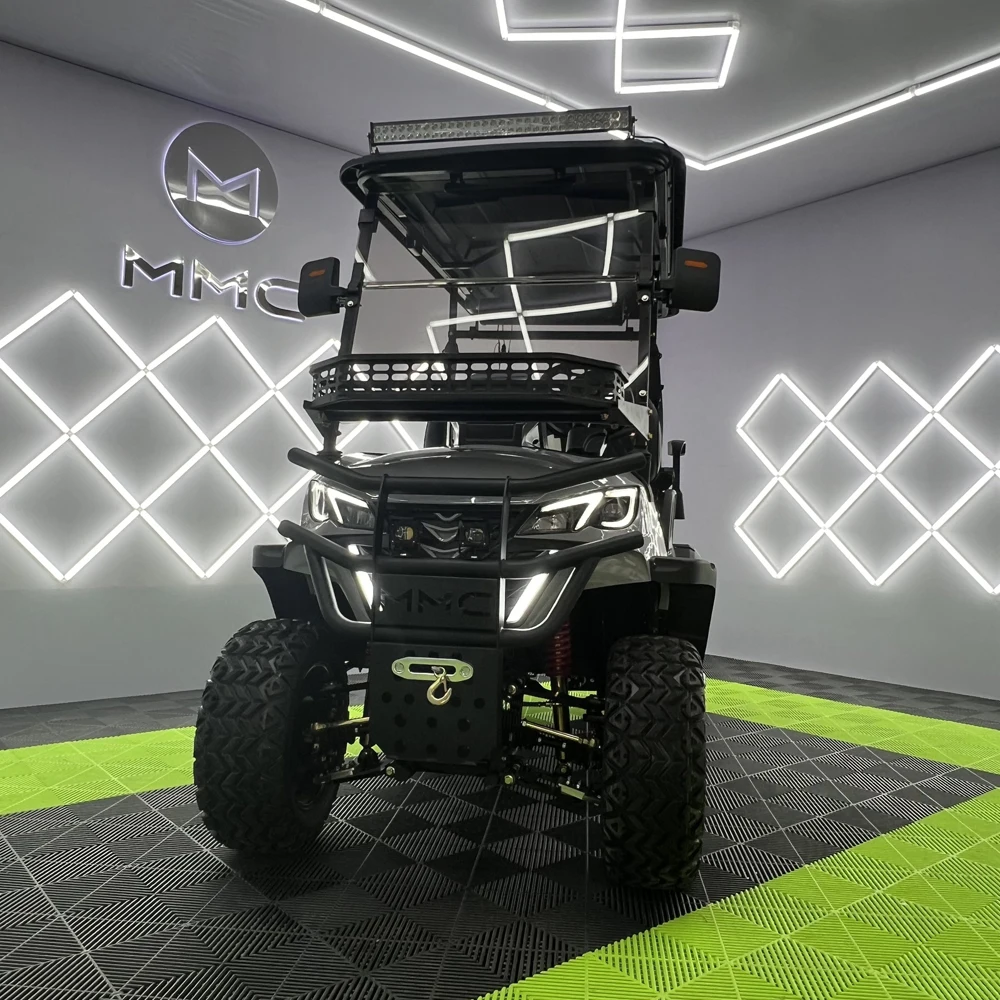 Wholesale Classic Luxury 6 Seater Custom Street Legal 4WD Off-Road Lithium Battery Electric Golf Cart with Solar Power Panel
Wholesale Classic Luxury 6 Seater Custom Street Legal 4WD Off-Road Lithium Battery Electric Golf Cart with Solar Power Panel