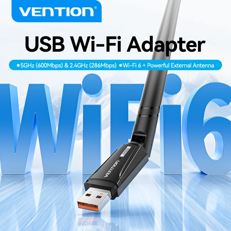 USB-адаптер Vention Wi-Fi для ПК, ноутбука, 600 Мбит/с, 90 270 градусов, антенна 5G и 2,4G, беспроводная сетевая карта USB для мыши, клавиатуры
USB-адаптер Vention Wi-Fi для ПК, ноутбука, 600 Мбит/с, 90 270 градусов, антенна 5G и 2,4G, беспроводная сетевая карта USB для мыши, клавиатуры