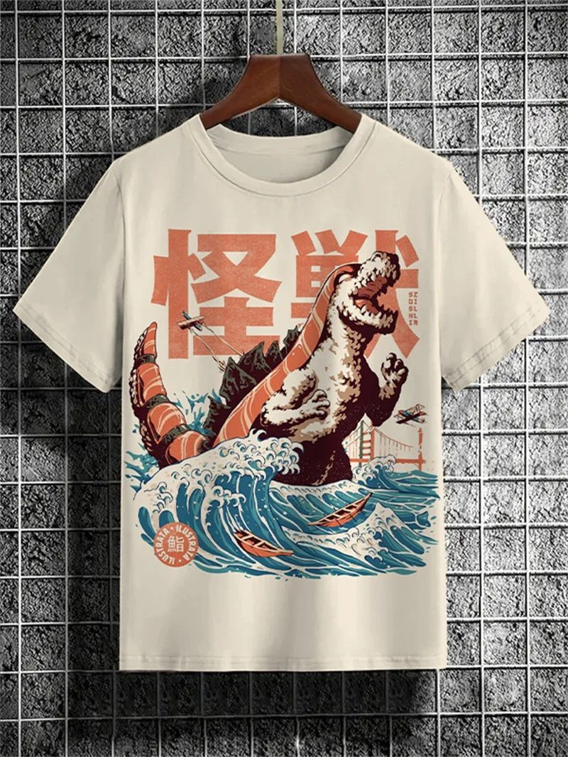 Camiseta con estampado 3D de animales de dibujos animados japoneses para hombre,camisetas informales de manga corta,ropa
Camiseta con estampado 3D de animales de dibujos animados japoneses para hombre,camisetas informales de manga corta,ropa