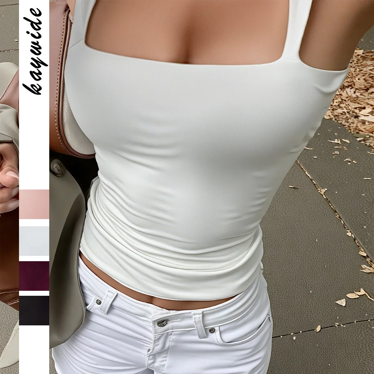 Sports Yoga Clothing Small Suspender Vest Women's Clothing 2025 Summer Slim Top Women's Y2k Crop Top
Sports Yoga Clothing Small Suspender Vest Women's Clothing 2025 Summer Slim Top Women's Y2k Crop Top