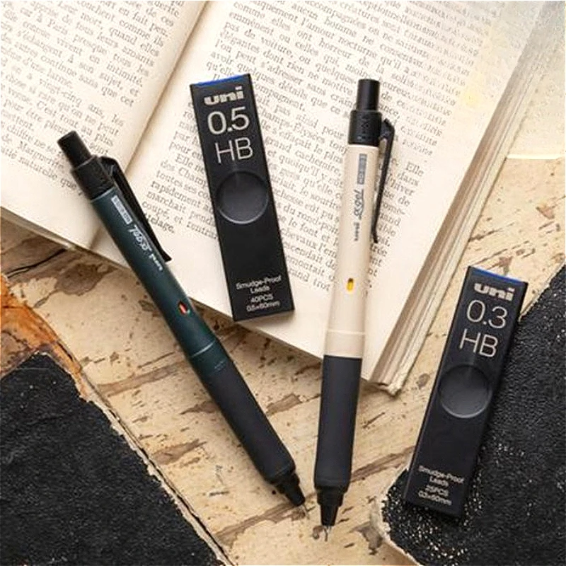 Japanese UNI M5-1009GG Mechanical Pencils Limited Edition New Color Rotating Anti Fatigue Automatic Pencil Stationery Writing
Japanese UNI M5-1009GG Mechanical Pencils Limited Edition New Color Rotating Anti Fatigue Automatic Pencil Stationery Writing