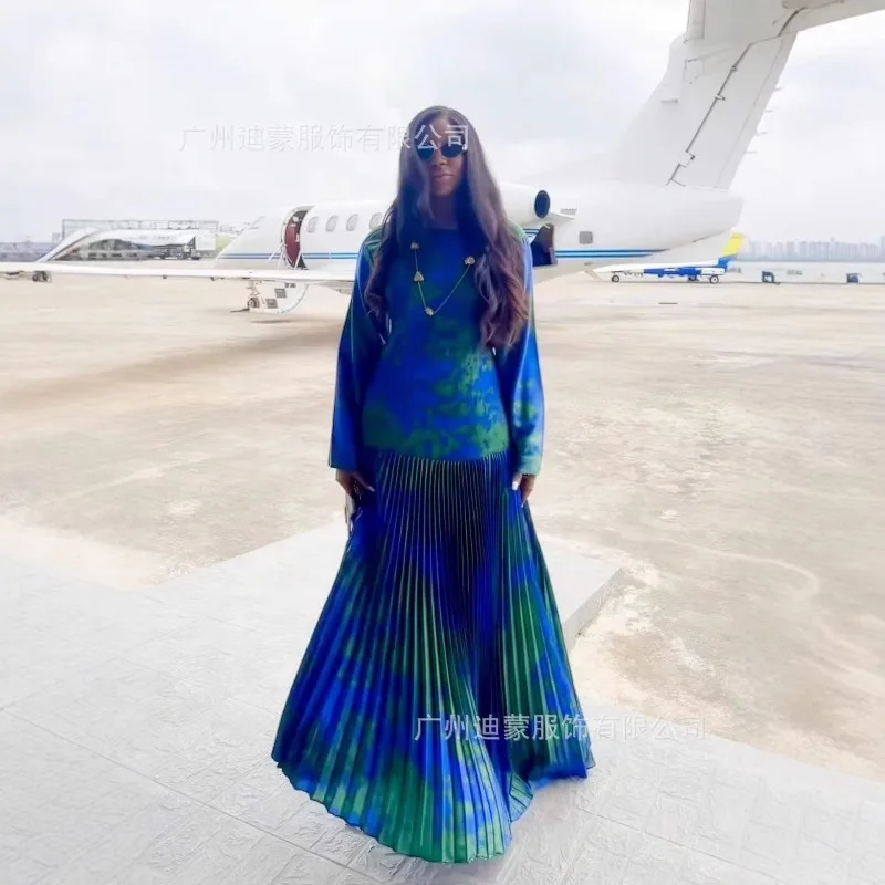 Dress Women's Pleated Printed Evening Gown Long Skirt New Comfortable Minimalist Casual Niche Versatile Distinctive Fashionable
Dress Women's Pleated Printed Evening Gown Long Skirt New Comfortable Minimalist Casual Niche Versatile Distinctive Fashionable