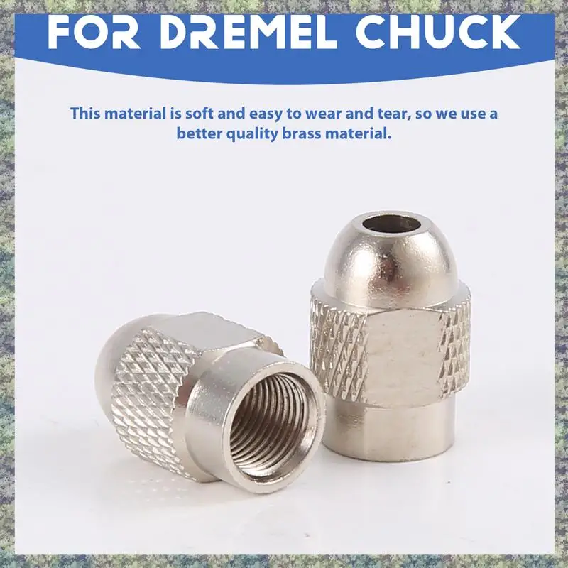 WON 10 шт. латунная цанга для Dremel, замена 4485 быстросменная гайка для вращающейся дрели, набор инструментов с двумя металлическими сменными цангами
WON 10 шт. латунная цанга для Dremel, замена 4485 быстросменная гайка для вращающейся дрели, набор инструментов с двумя металлическими сменными цангами