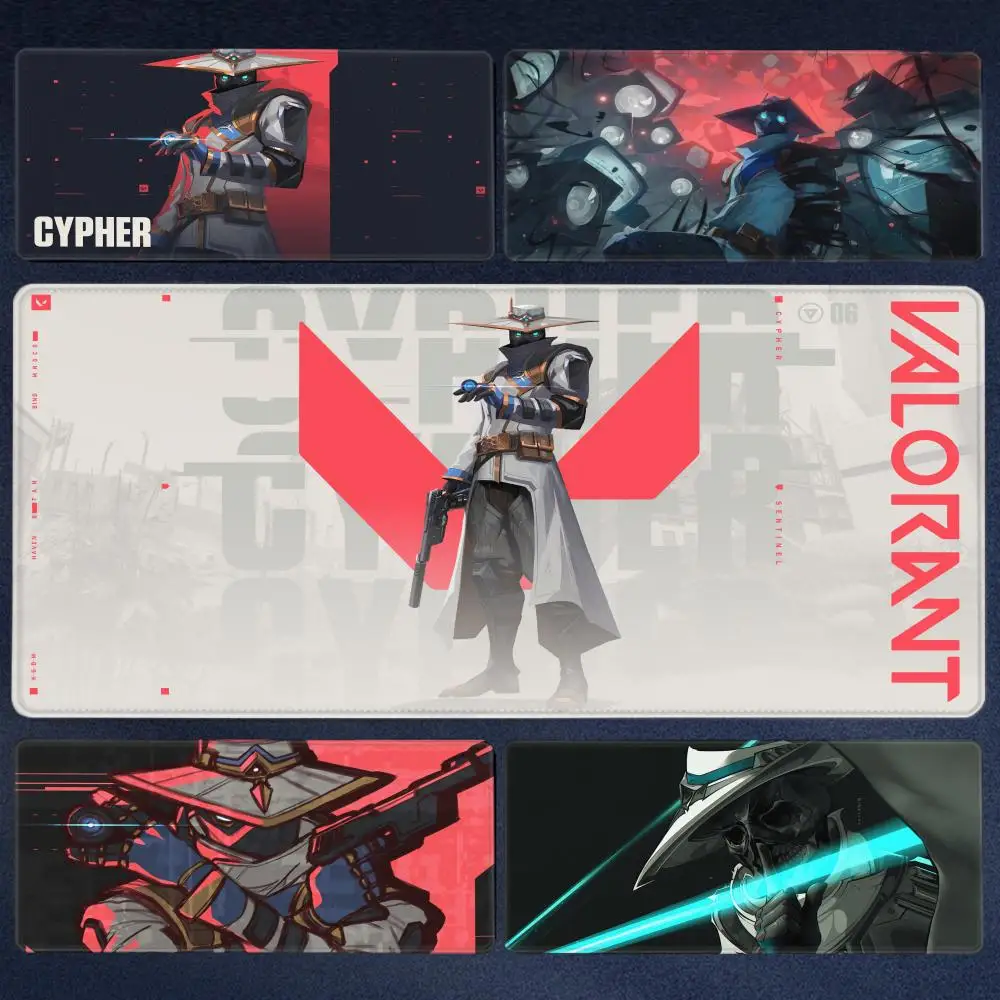 VALORANT Cypher Large Gaming Mouse Pad Computer Mousepad PC Gamer Laptop Mouse Mat Office Mausepad XXL Keyboard Mat Desk Pad
VALORANT Cypher Large Gaming Mouse Pad Computer Mousepad PC Gamer Laptop Mouse Mat Office Mausepad XXL Keyboard Mat Desk Pad