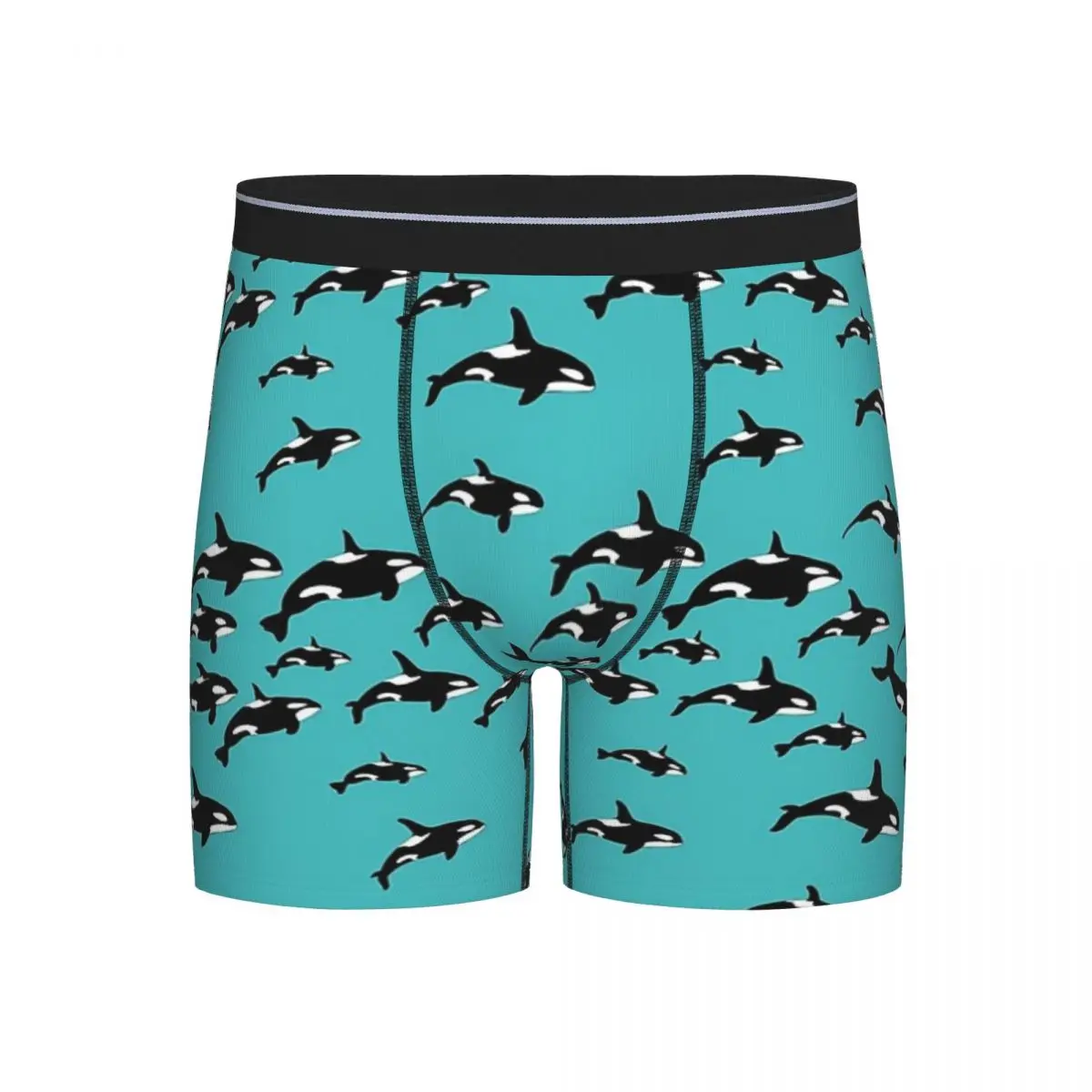 Long Boxer Underpants Shorts Orca Killer Whales Pattern On Blue Panties Male Breathable Underwear for Homme Man Boyfriend Gift
Long Boxer Underpants Shorts Orca Killer Whales Pattern On Blue Panties Male Breathable Underwear for Homme Man Boyfriend Gift