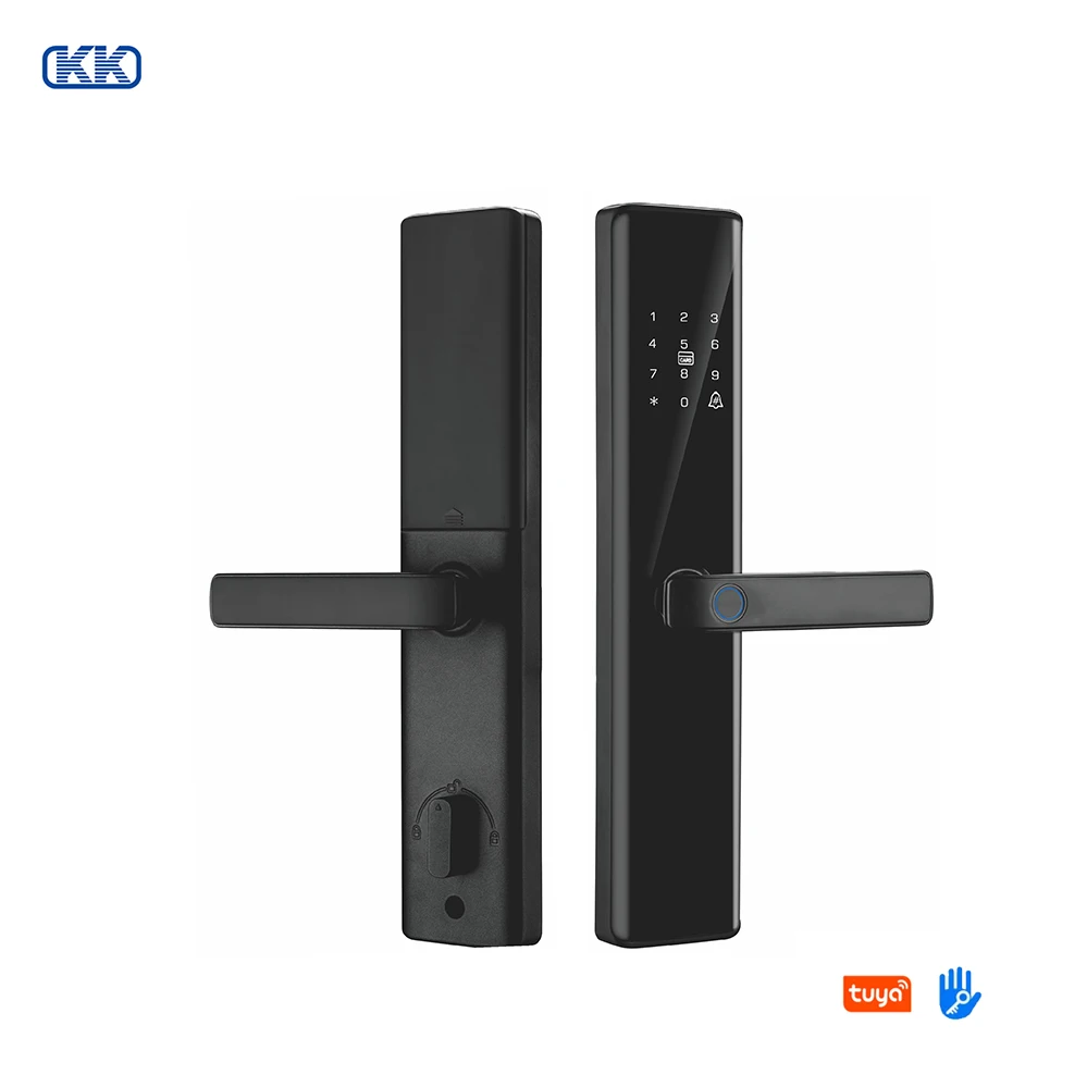 Cerradura Serrure Intelligente Biometric Digital Combination Finger Print Password Tuya WiFi Smart Door Lock For Wooden Doors
Cerradura Serrure Intelligente Biometric Digital Combination Finger Print Password Tuya WiFi Smart Door Lock For Wooden Doors