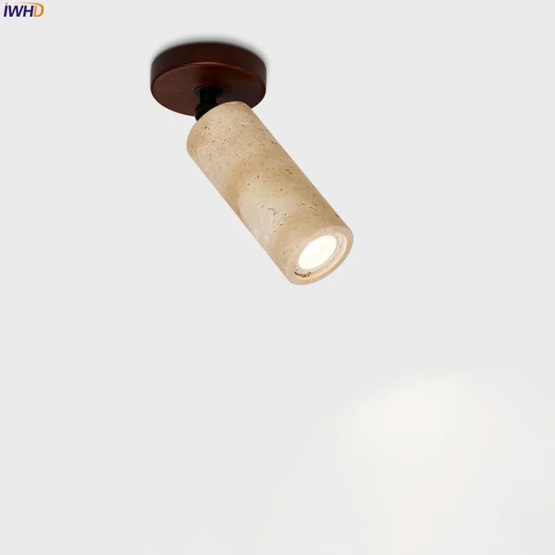 IWHD Yellow Travertine Small LED Ceiling Lamps Living Room Decoration Corridor Home Lighting Vintage Wabi Sabi Ceiling Lights
IWHD Yellow Travertine Small LED Ceiling Lamps Living Room Decoration Corridor Home Lighting Vintage Wabi Sabi Ceiling Lights