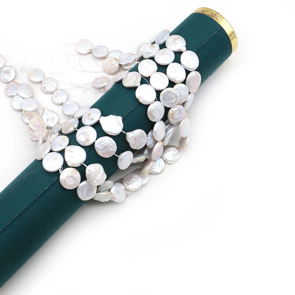 Natural Freshwater Pearl Loose Beads 17x17mm Irregular Button Shaped Beading for Handmade DIY Necklace Bracelet Accessories
Natural Freshwater Pearl Loose Beads 17x17mm Irregular Button Shaped Beading for Handmade DIY Necklace Bracelet Accessories