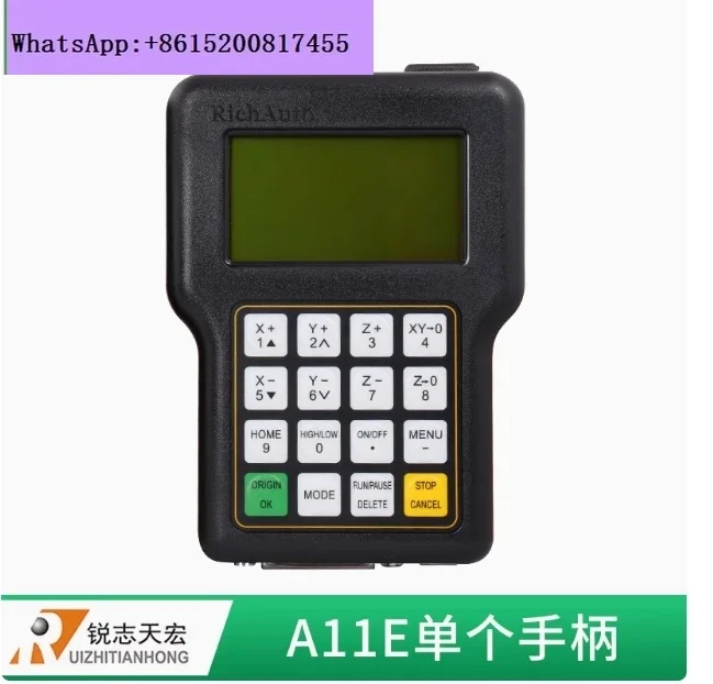 For RichAuto DSP A11E A11C MACH3 3 Axis Motion Controller System Remote For CNC Engraving Cutting 0501 English Version
For RichAuto DSP A11E A11C MACH3 3 Axis Motion Controller System Remote For CNC Engraving Cutting 0501 English Version