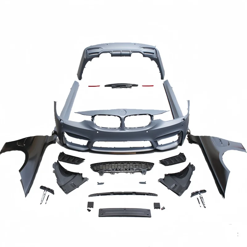 Suitable for the 3 Series F30/F35 328/320Li with M3-style Body Kit Including Front and Rear Bumpers Fender Flares and Grille
Suitable for the 3 Series F30/F35 328/320Li with M3-style Body Kit Including Front and Rear Bumpers Fender Flares and Grille