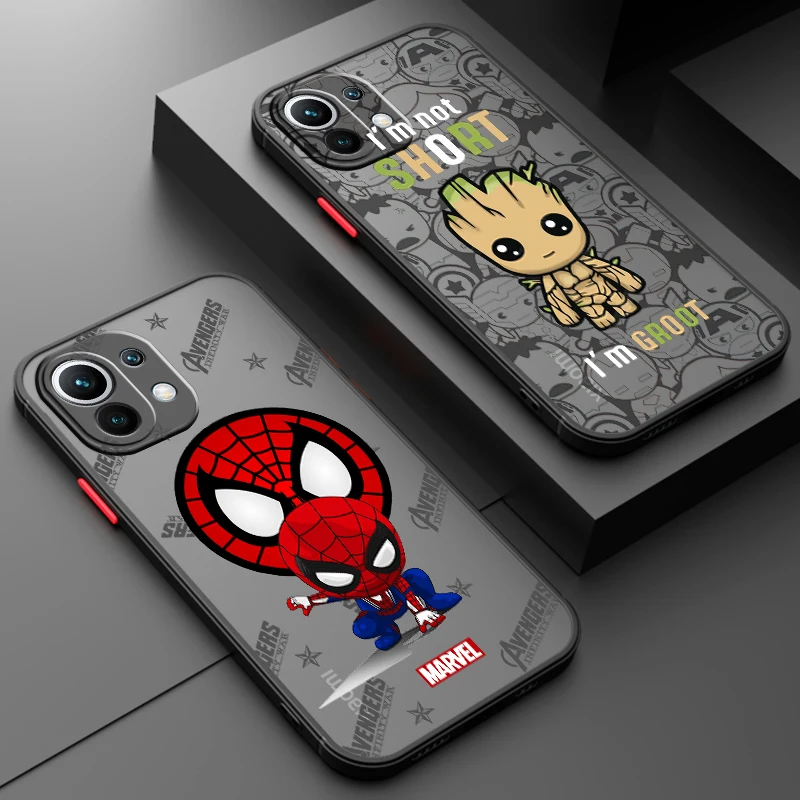 Marvel Superhero Movie Art Frosted Translucent For Xiaomi Mi 13 12 12T 11T 11 11i 10T 10 9T Pro Lite Ultra 5G Matte Phone Case
Marvel Superhero Movie Art Frosted Translucent For Xiaomi Mi 13 12 12T 11T 11 11i 10T 10 9T Pro Lite Ultra 5G Matte Phone Case