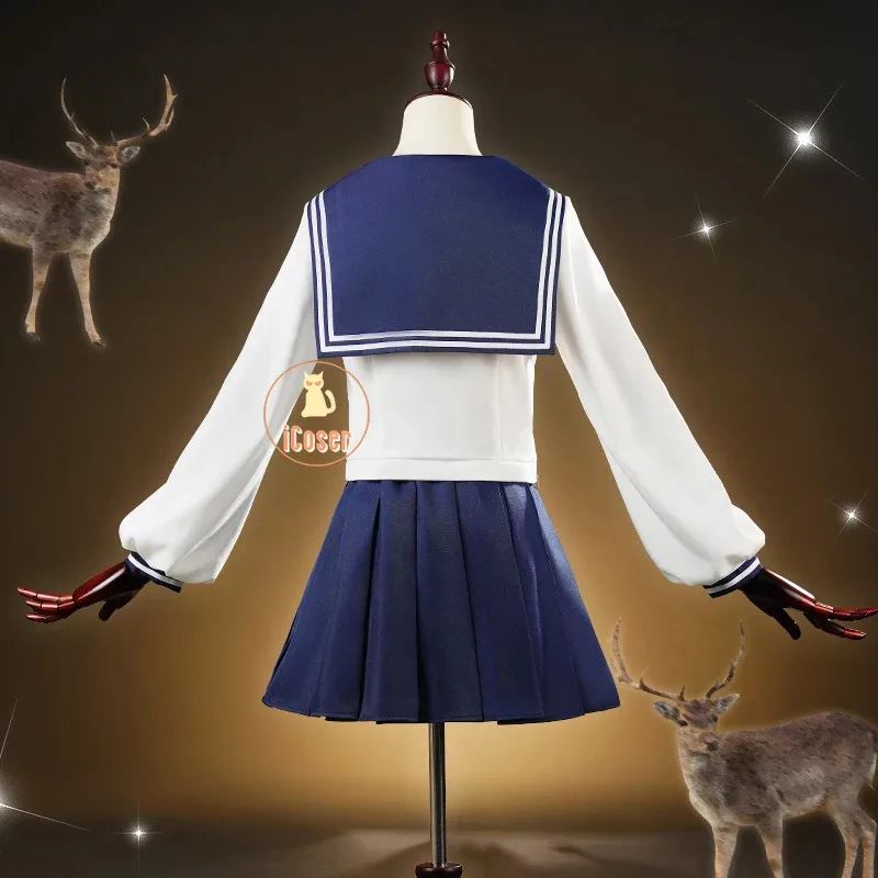 Noko Shikanoko Cosplay Costume Wig Dress Anime My Deer Friend Nokotan JK Sailor Skirt School Uniform Headwear Halloween Womena;k
Noko Shikanoko Cosplay Costume Wig Dress Anime My Deer Friend Nokotan JK Sailor Skirt School Uniform Headwear Halloween Womena;k