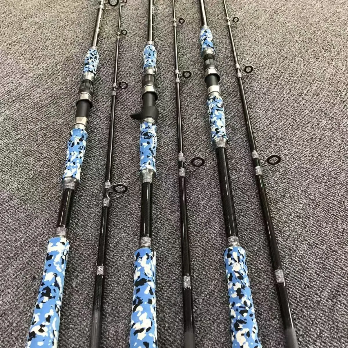 Freshwater Fishing 1.8m 2.1m 2.28m 2.4m 2.7m 3m XH XXH Action 2 Sections Spinning Casting Catfish Snakehead Fishing Rod
Freshwater Fishing 1.8m 2.1m 2.28m 2.4m 2.7m 3m XH XXH Action 2 Sections Spinning Casting Catfish Snakehead Fishing Rod