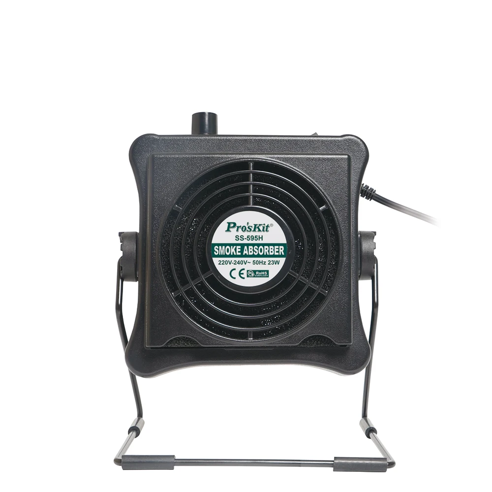 Pro'skit Soldering iron smoke meter welding table repair solder smoke exhaust meter smoke filter SS-595H
Pro'skit Soldering iron smoke meter welding table repair solder smoke exhaust meter smoke filter SS-595H