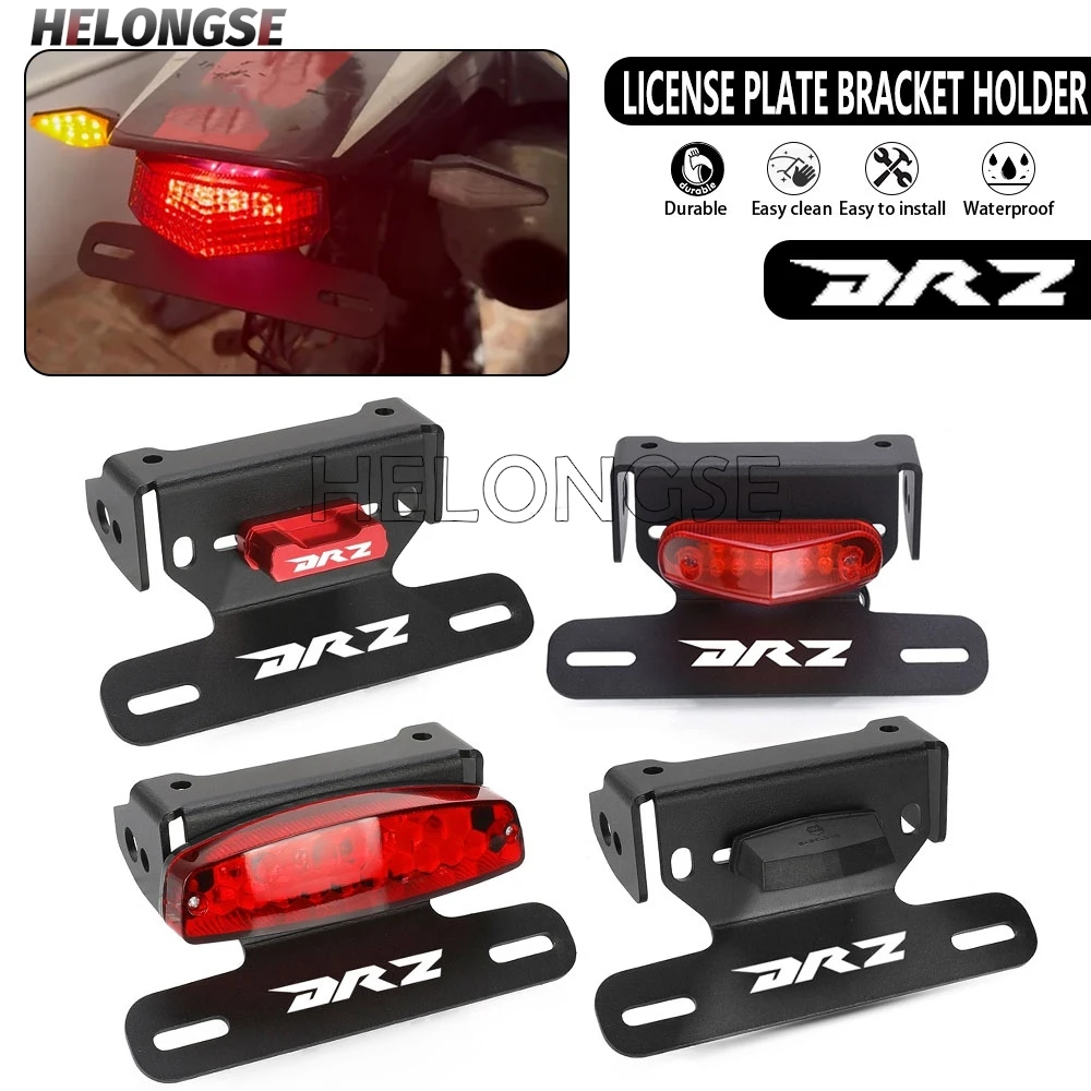 Motorcycle Turn Signal Rear Fender Eliminator License Plate Frame Holder For Suzuki DRZ400S DRZ400E DRZ 400S 400E Accessories
Motorcycle Turn Signal Rear Fender Eliminator License Plate Frame Holder For Suzuki DRZ400S DRZ400E DRZ 400S 400E Accessories