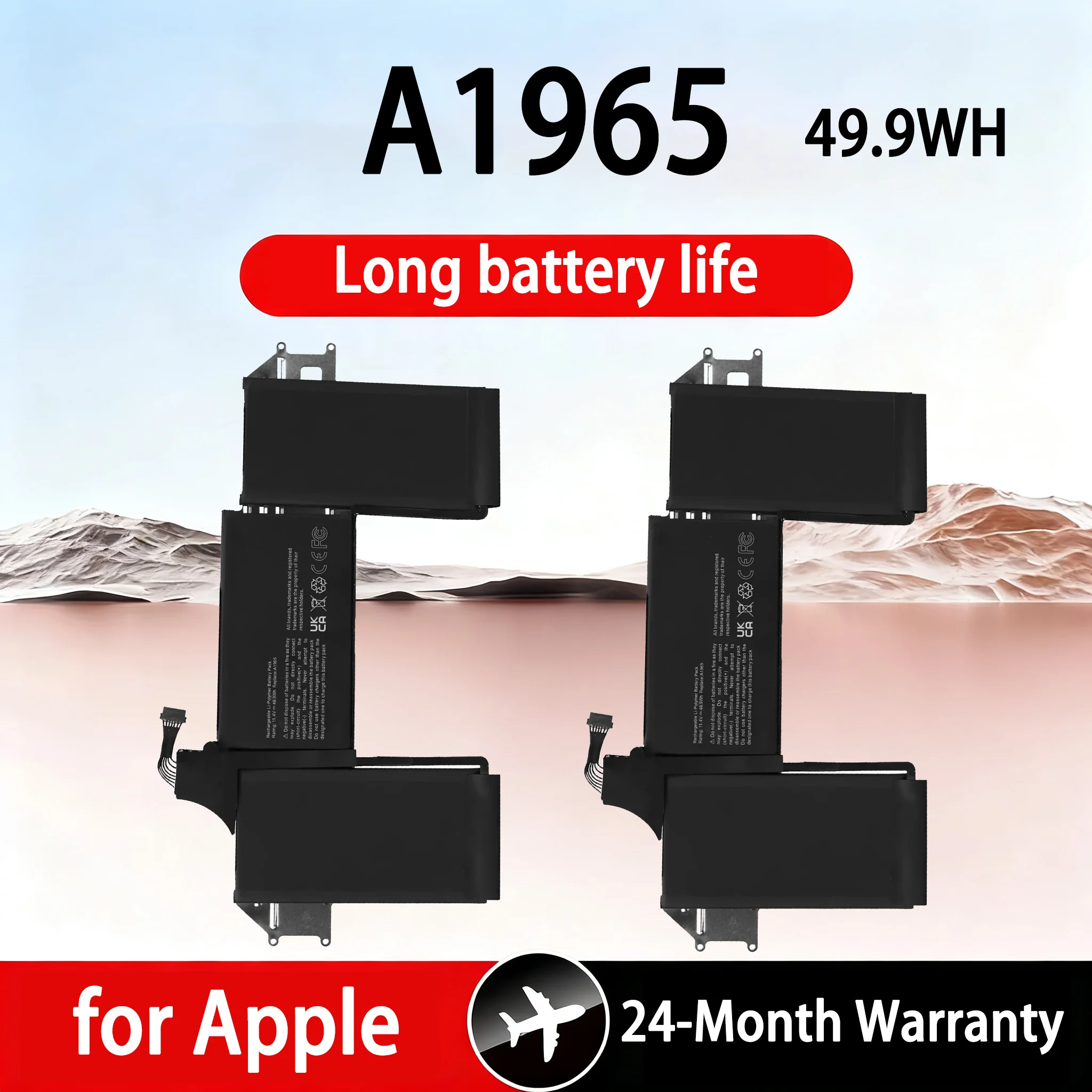 Аккумулятор AUSSY A1965 для APPLE MacBook Air 13 дюймов A1932 2018 2019 года, A2179 начало 2020 года EMC 3184 EMC3302 020-02455 + гарантия 24 месяца
Аккумулятор AUSSY A1965 для APPLE MacBook Air 13 дюймов A1932 2018 2019 года, A2179 начало 2020 года EMC 3184 EMC3302 020-02455 + гарантия 24 месяца