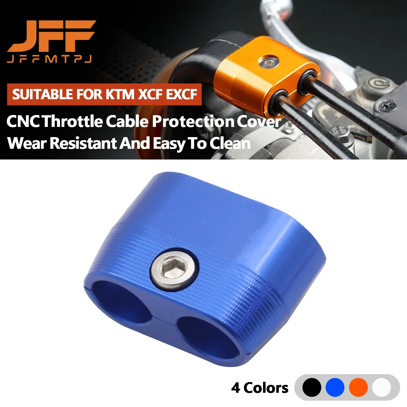 Motorcycle CNC Throttle Cable Protector Guard Cover For KTM XCF EXCF XCFW XCW EXC SXF XC SX 250 350 450 530 For Husqvarna Parts
Motorcycle CNC Throttle Cable Protector Guard Cover For KTM XCF EXCF XCFW XCW EXC SXF XC SX 250 350 450 530 For Husqvarna Parts