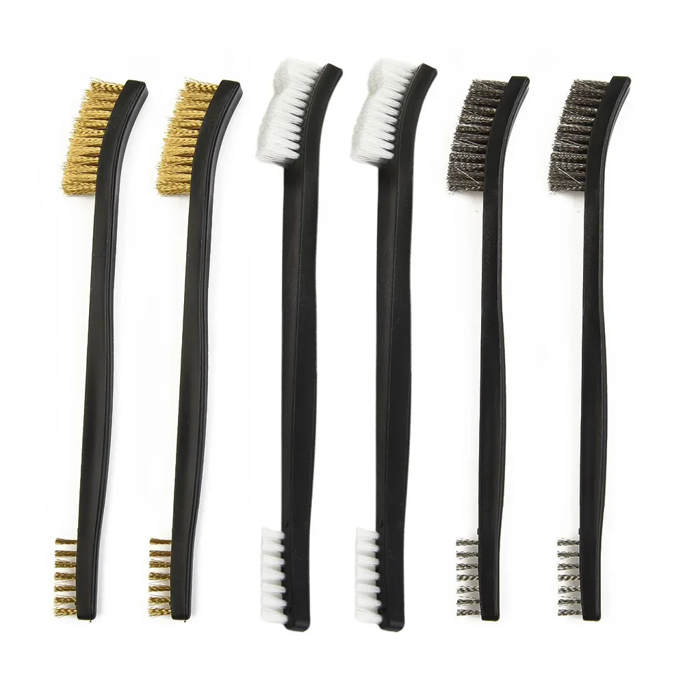 Cleaning Brush Set Wire Brushes 6pcs Double Head For Cleaning Scrubbing Metal Rust Polishing Rust Removal Brush
Cleaning Brush Set Wire Brushes 6pcs Double Head For Cleaning Scrubbing Metal Rust Polishing Rust Removal Brush