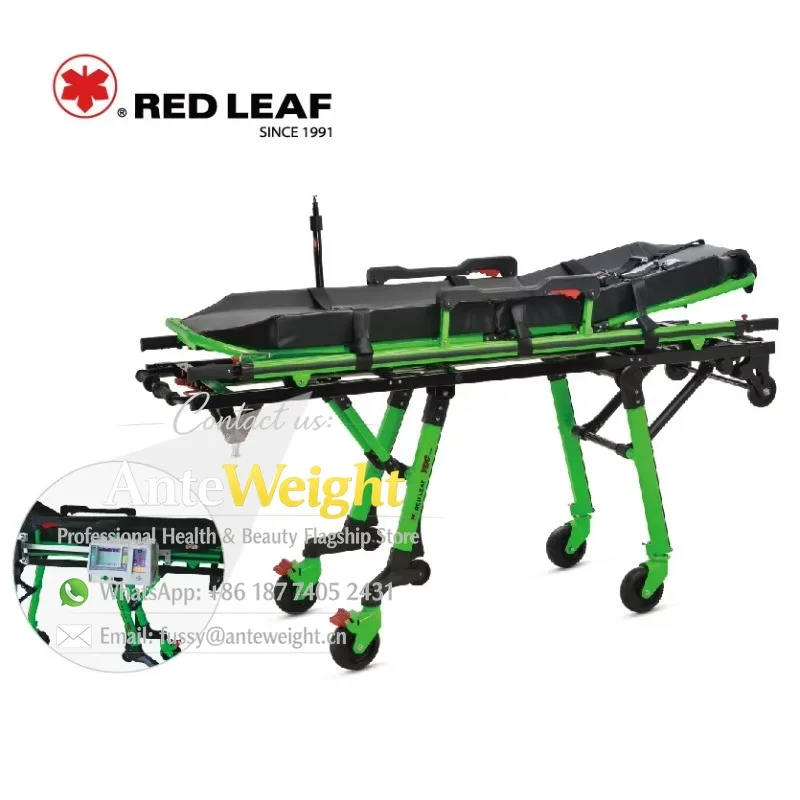 New System Ambulance Stretcher Trolley Automatic Loading Ambulance Stretcher for Emergency Transfer
New System Ambulance Stretcher Trolley Automatic Loading Ambulance Stretcher for Emergency Transfer