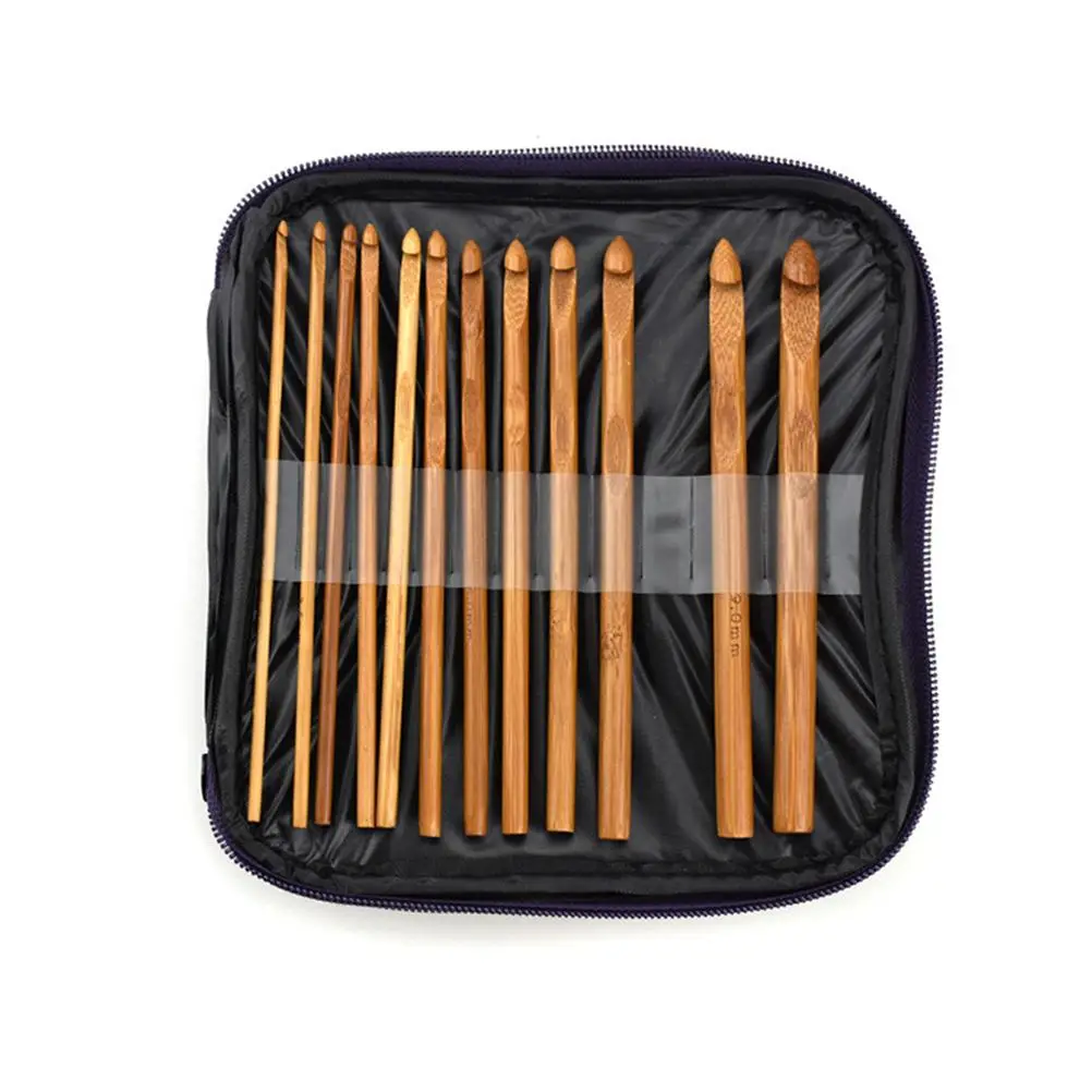 Bamboo Wood Crochet Hooks Knitting Tools Lightweight Practical Weaving Supplies Non Slip Ergonomic Handles For Crocheters Making
Bamboo Wood Crochet Hooks Knitting Tools Lightweight Practical Weaving Supplies Non Slip Ergonomic Handles For Crocheters Making