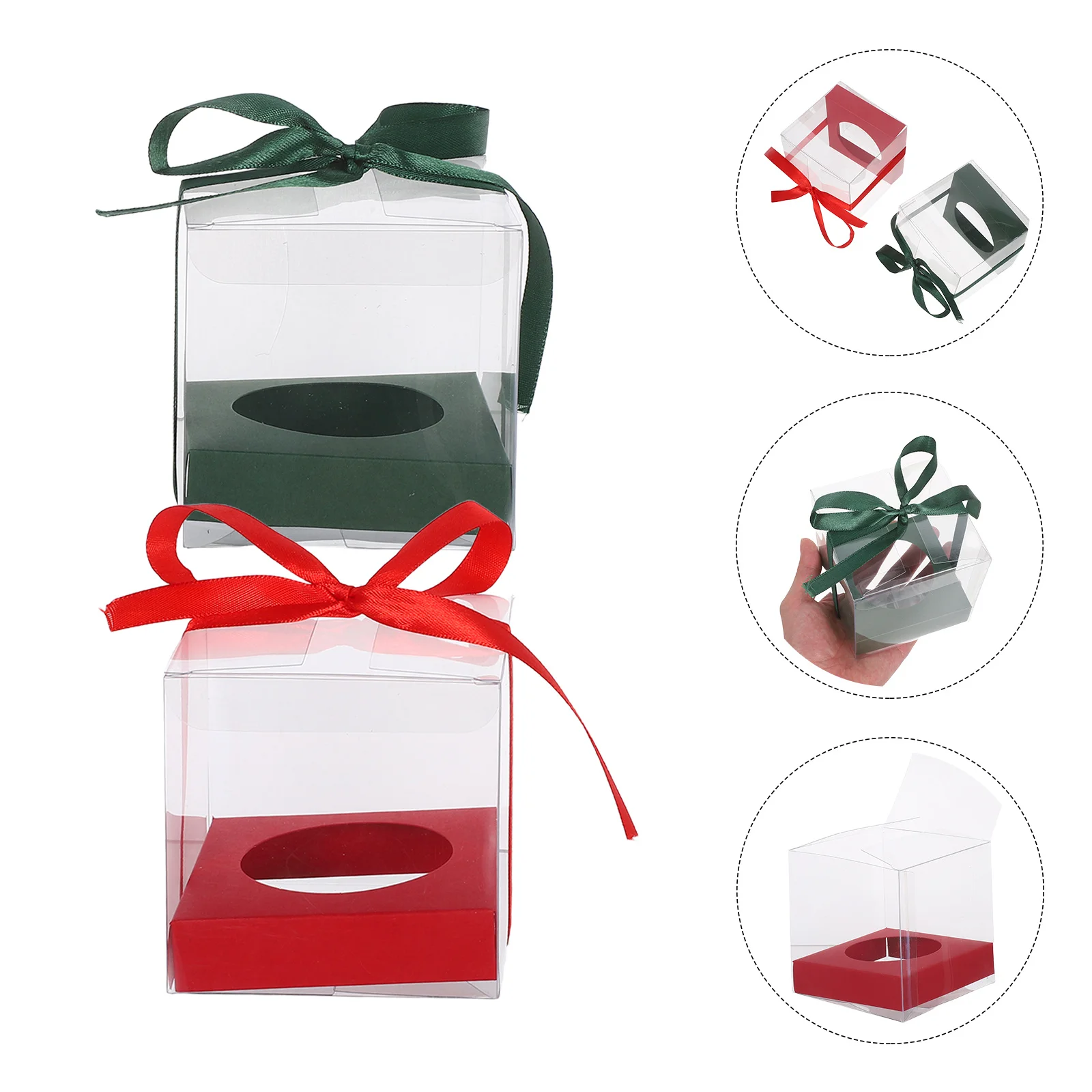 24pcs Clear Cupcake Boxes Transparent Bakery Packaging Individual Muffin Cake Containers Wedding Party Dessert Carrier Mini
24pcs Clear Cupcake Boxes Transparent Bakery Packaging Individual Muffin Cake Containers Wedding Party Dessert Carrier Mini