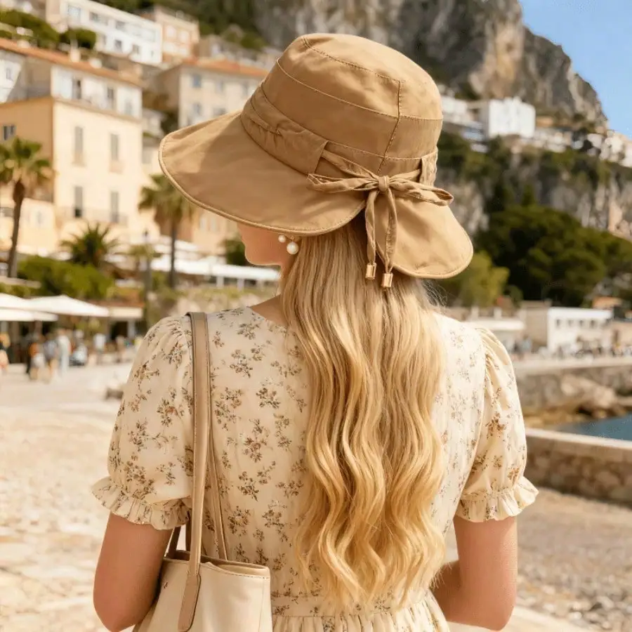 2026 Spring Summer Women's Bow Fisherman Hat, Solid Color Back Slit Adjustable Breathable Sunshade Hat
2026 Spring Summer Women's Bow Fisherman Hat, Solid Color Back Slit Adjustable Breathable Sunshade Hat