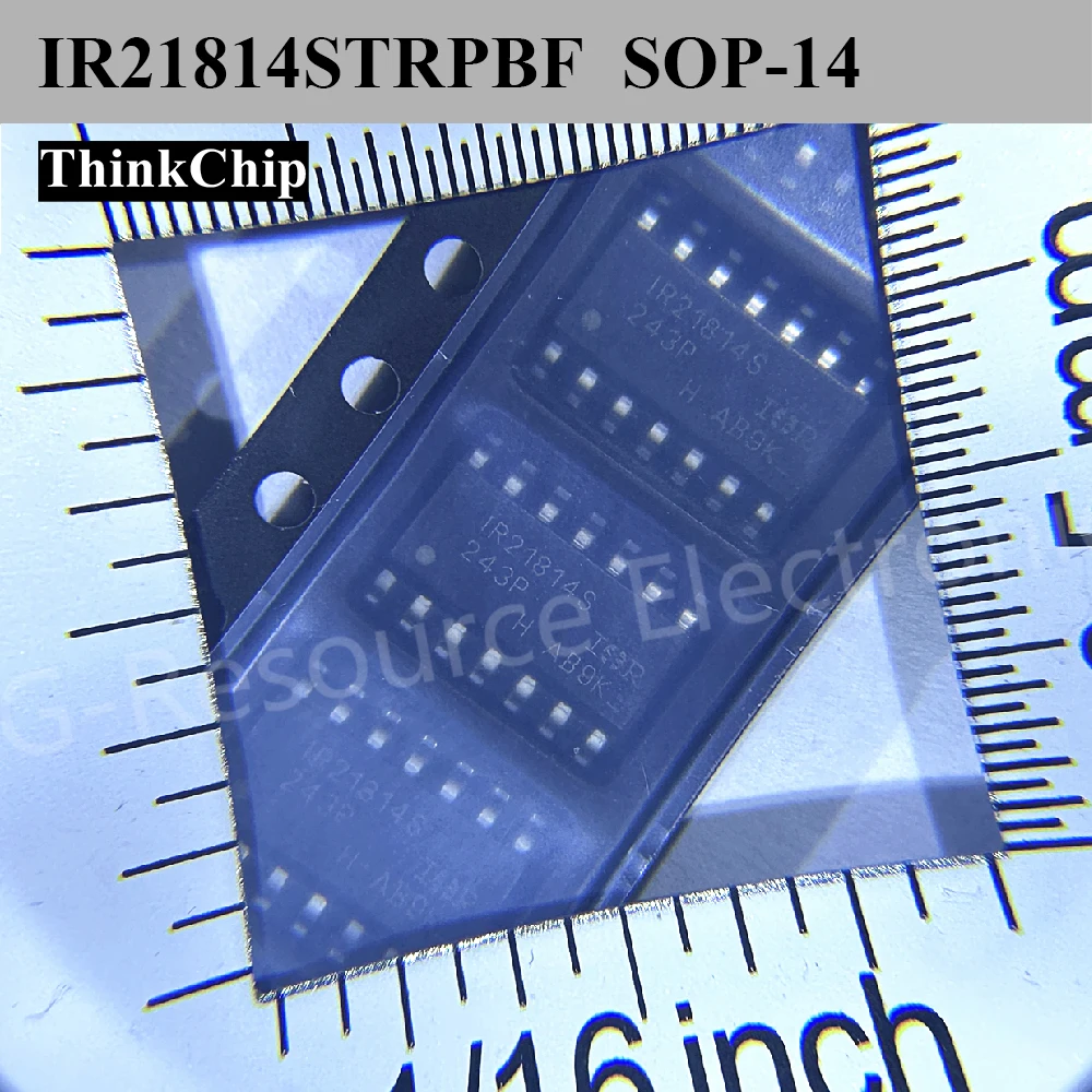(10pcs) IR21814STRPBF SOP-14 (IR21814S) Gate Driver 600V 2.3A 1.9A Half-Bridge
(10pcs) IR21814STRPBF SOP-14 (IR21814S) Gate Driver 600V 2.3A 1.9A Half-Bridge