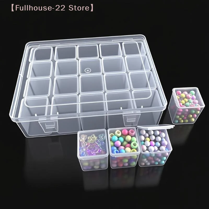 【MAX-22】Adjustable Plastic Storage Box For Storing Beads, Jewelry, Handicrafts, Portable Storage Box For Christmas Gifts
【MAX-22】Adjustable Plastic Storage Box For Storing Beads, Jewelry, Handicrafts, Portable Storage Box For Christmas Gifts