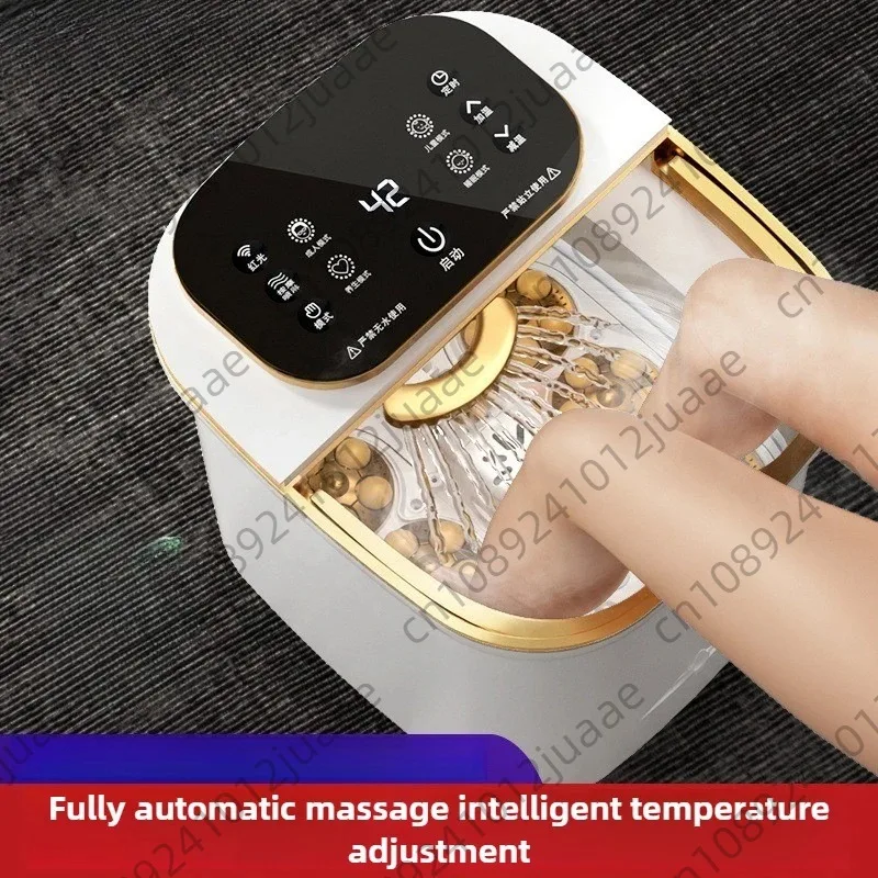 New Smart Foot Soaking Jacuzzi, Fully Automatic Heating Home Massage Foot Soaking Tub, PTC Quick Heating 4 Modes Digital Display
New Smart Foot Soaking Jacuzzi, Fully Automatic Heating Home Massage Foot Soaking Tub, PTC Quick Heating 4 Modes Digital Display