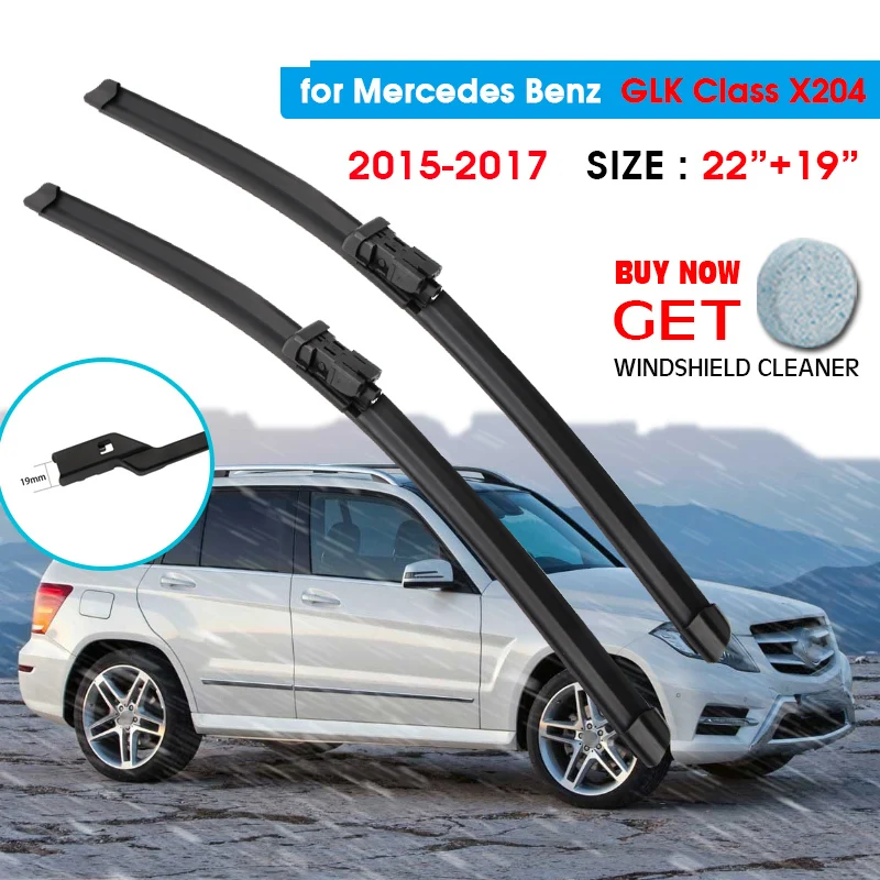 Car Wiper Blade For Mercedes Benz GLK Class X204 22"+19" 2015-2017 Auto Windscreen Windshield Wiper Blades Fit Push Button Arm
Car Wiper Blade For Mercedes Benz GLK Class X204 22"+19" 2015-2017 Auto Windscreen Windshield Wiper Blades Fit Push Button Arm