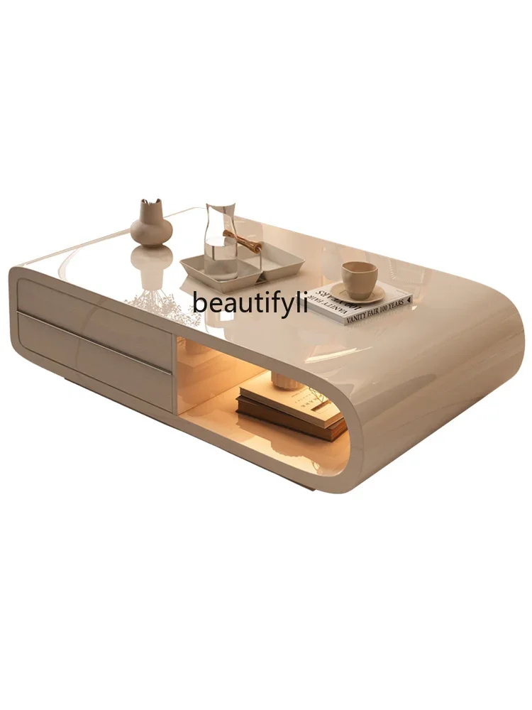 Coffee table living room light luxury high-end home modern atmosphere minimalist small apartment designer coffee table
Coffee table living room light luxury high-end home modern atmosphere minimalist small apartment designer coffee table