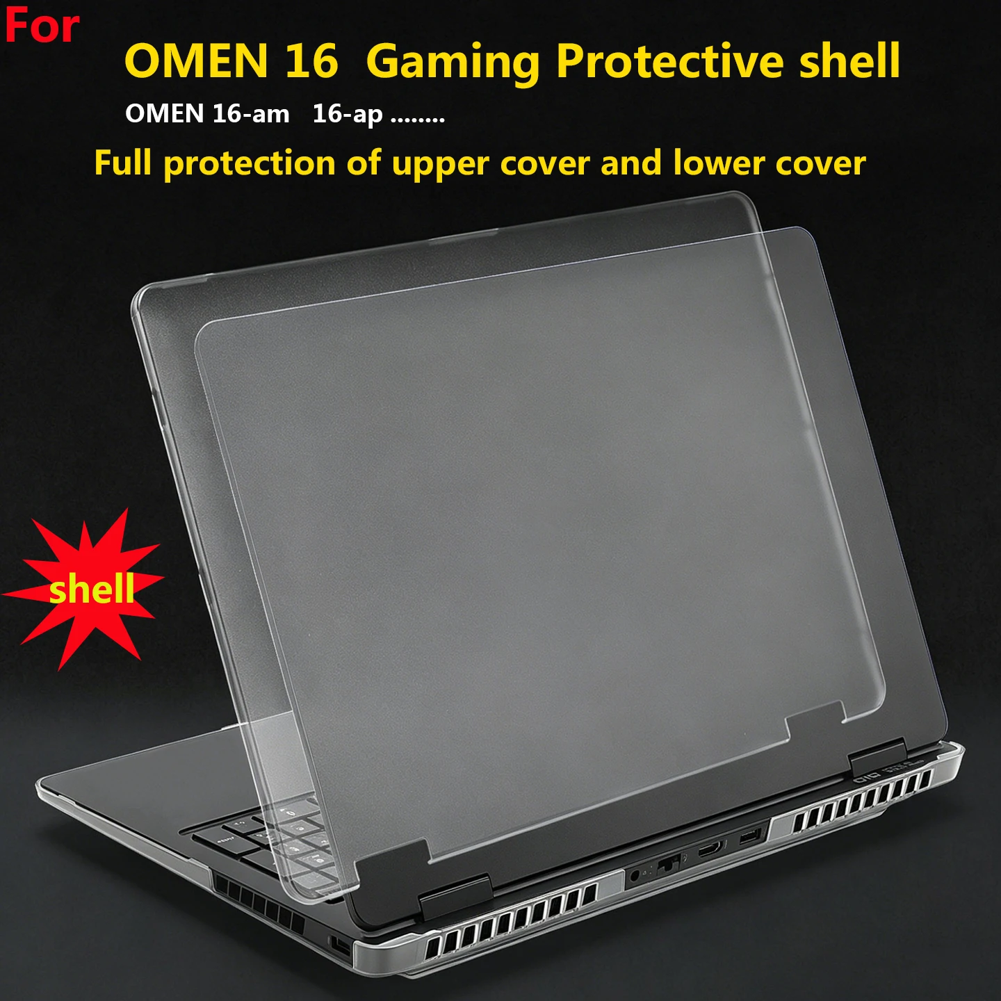 Matte Hard PC Laptop Case for HP Omen 16-am 16-ap 2025 Gaming Notebook Anti-Scratch Shockproof Slim Protective Shell Cover
Matte Hard PC Laptop Case for HP Omen 16-am 16-ap 2025 Gaming Notebook Anti-Scratch Shockproof Slim Protective Shell Cover