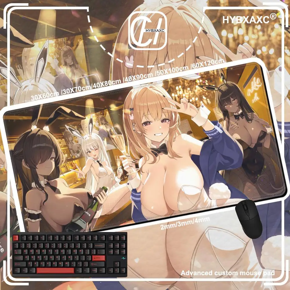 Anime Sexy Girl Mousepad Gaming Goddess Of Victory NIKKE HD Deskmat Office Non-Slip Laptop Carpet XXL Game Keyboard Accessories
Anime Sexy Girl Mousepad Gaming Goddess Of Victory NIKKE HD Deskmat Office Non-Slip Laptop Carpet XXL Game Keyboard Accessories