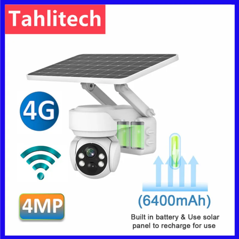 4G Wifi Solar Camera Security Solar PTZ IP Camera Outdoor Wireless Video Protection PTZ IP Camera Two Way Audio Talk Nightvision
4G Wifi Solar Camera Security Solar PTZ IP Camera Outdoor Wireless Video Protection PTZ IP Camera Two Way Audio Talk Nightvision
