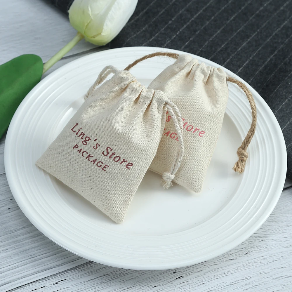 100 Bulk Custom Logo Cotton Burlap Jewelry Bag Nature Canvas Gift Bags for Necklace Earring Ring Organizer Pouch Wedding Favor
100 Bulk Custom Logo Cotton Burlap Jewelry Bag Nature Canvas Gift Bags for Necklace Earring Ring Organizer Pouch Wedding Favor