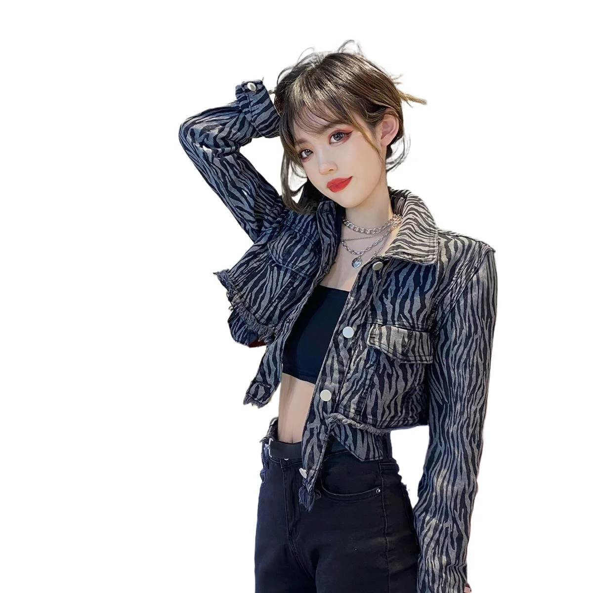 2024 Autumn Vintage Women Jeans Jacket Bomjamba Casual Short Denim Jacket Baggy Coat Tops Skinny Blue Womens New in Outerwear
2024 Autumn Vintage Women Jeans Jacket Bomjamba Casual Short Denim Jacket Baggy Coat Tops Skinny Blue Womens New in Outerwear
