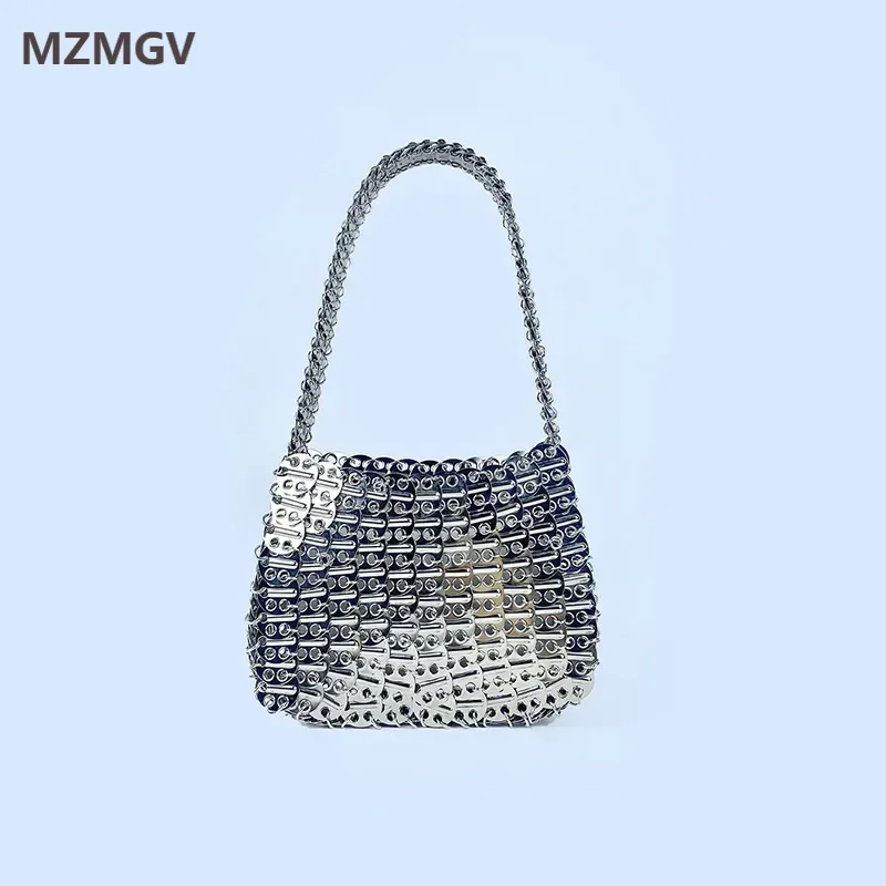 Meet You Trend Silver Metal Hand-woven Bag Luxury Design Women's Evening Bag Vintage Wedding Party Clutch Bag Sac A Main Femme
Meet You Trend Silver Metal Hand-woven Bag Luxury Design Women's Evening Bag Vintage Wedding Party Clutch Bag Sac A Main Femme