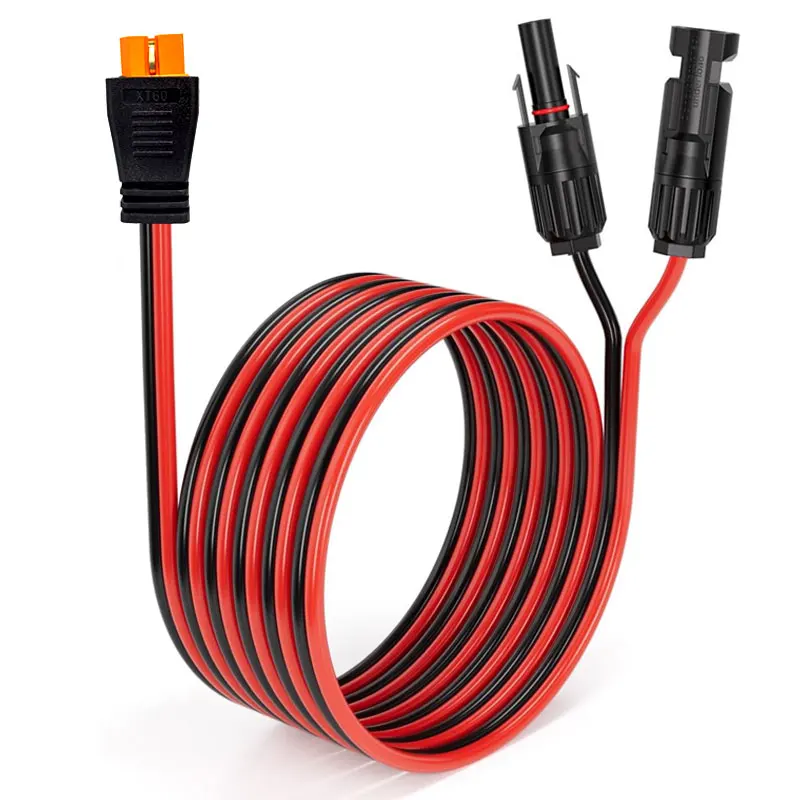 2 Meters XT60i Female Connector to Solar Panel Extension Cable for EcoFlow River Delta Portable Power Stations Solar Generators.
2 Meters XT60i Female Connector to Solar Panel Extension Cable for EcoFlow River Delta Portable Power Stations Solar Generators.