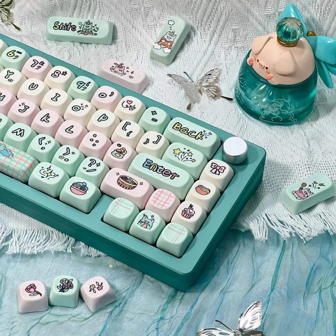 Strawberry piggy MOA custom keycap PBT hot sublimation small full set of large letters 104 87 100 98 color
Strawberry piggy MOA custom keycap PBT hot sublimation small full set of large letters 104 87 100 98 color
