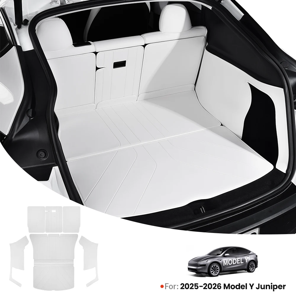 YZ Custom Leather Trunk Mat for Tesla Model Y Juniper 2026 Full Coverage Anti-Scratch Rear Cargo Liner Protector Car Accessories
YZ Custom Leather Trunk Mat for Tesla Model Y Juniper 2026 Full Coverage Anti-Scratch Rear Cargo Liner Protector Car Accessories