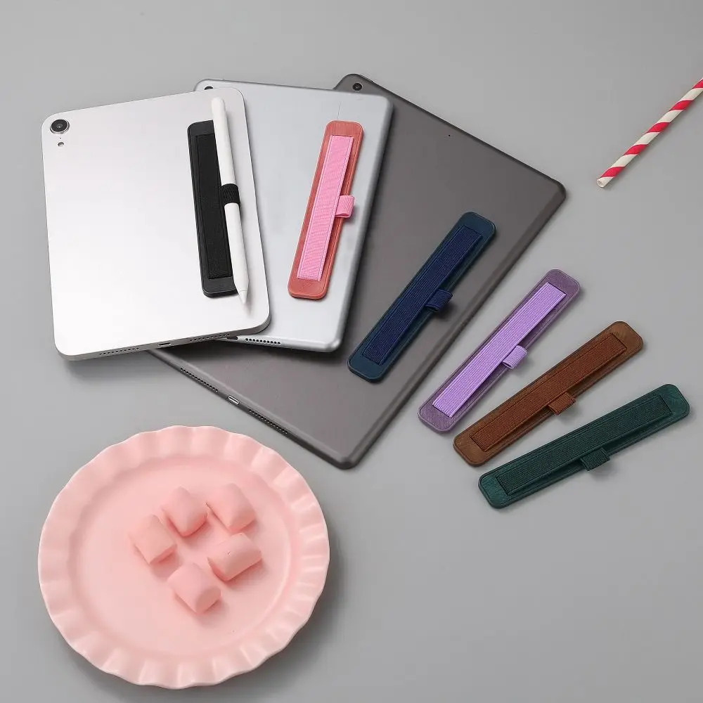 PU Leather Tablet Hand-Strap Self-Adhesive Solid color Stylus Pen Sleeve Anti-loss Elastic Pencil Holder
PU Leather Tablet Hand-Strap Self-Adhesive Solid color Stylus Pen Sleeve Anti-loss Elastic Pencil Holder