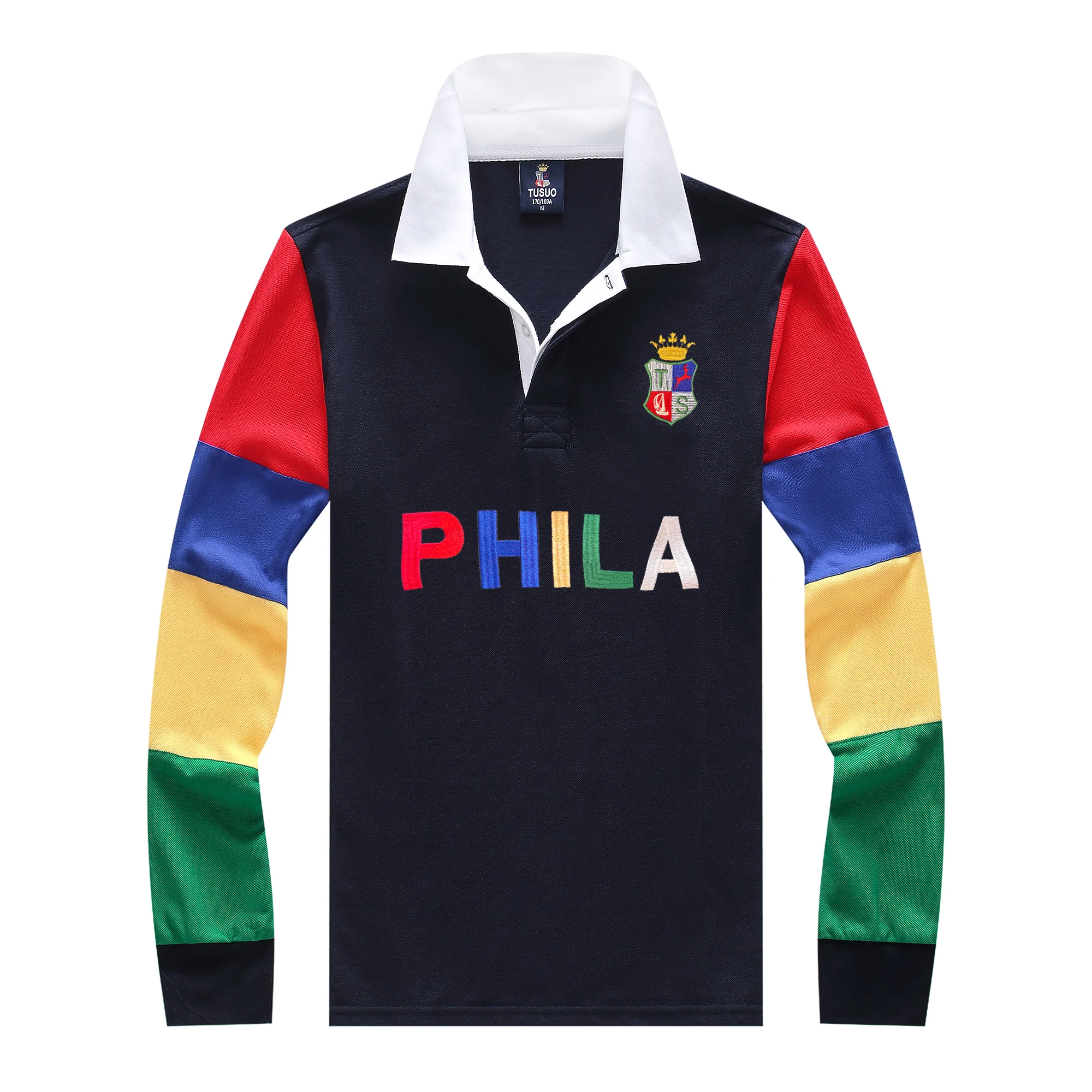 High Quality Men's Long Polo Shirts 100% Cotton Breathable Full Sleeve Casual Collar T Shirts for Autumn/Spring Man clothing
High Quality Men's Long Polo Shirts 100% Cotton Breathable Full Sleeve Casual Collar T Shirts for Autumn/Spring Man clothing